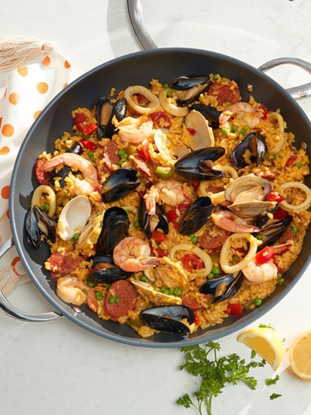 Princess Heritage® Signature 14" Nonstick Paella Pan 10603
